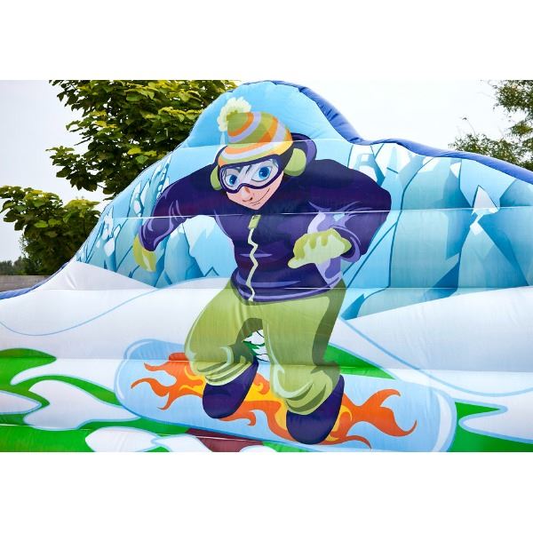 Luchtkussen van het rodeo snowboard Luchtkussen van het rodeo snowboard